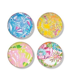 NWT Lilly Pulitzer Target Set of porcelain plates